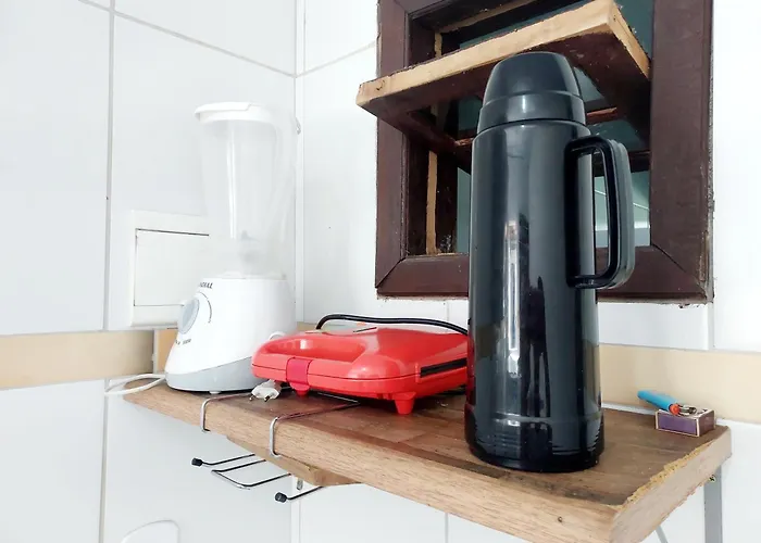 Kitnet Aconchegante Com Varanda E Cozinha